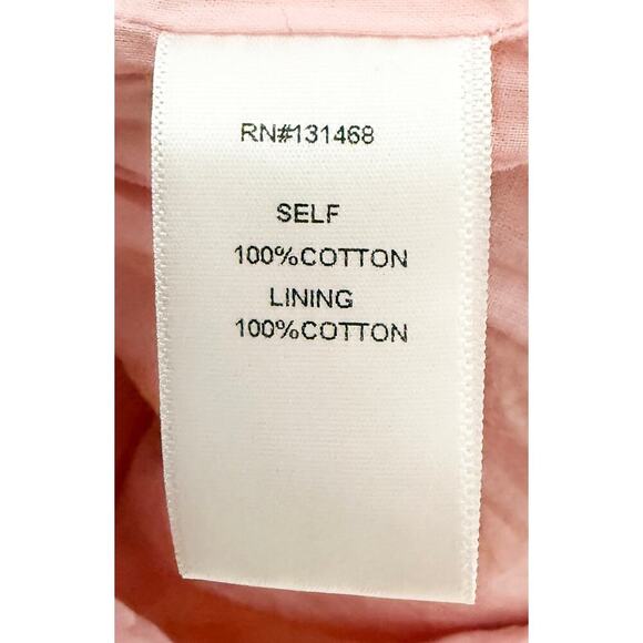 Fate Women's Floral Button Front Romper Elastic Waist Puff Sleeve Tie Belt NWT M - Picture 13 of 13